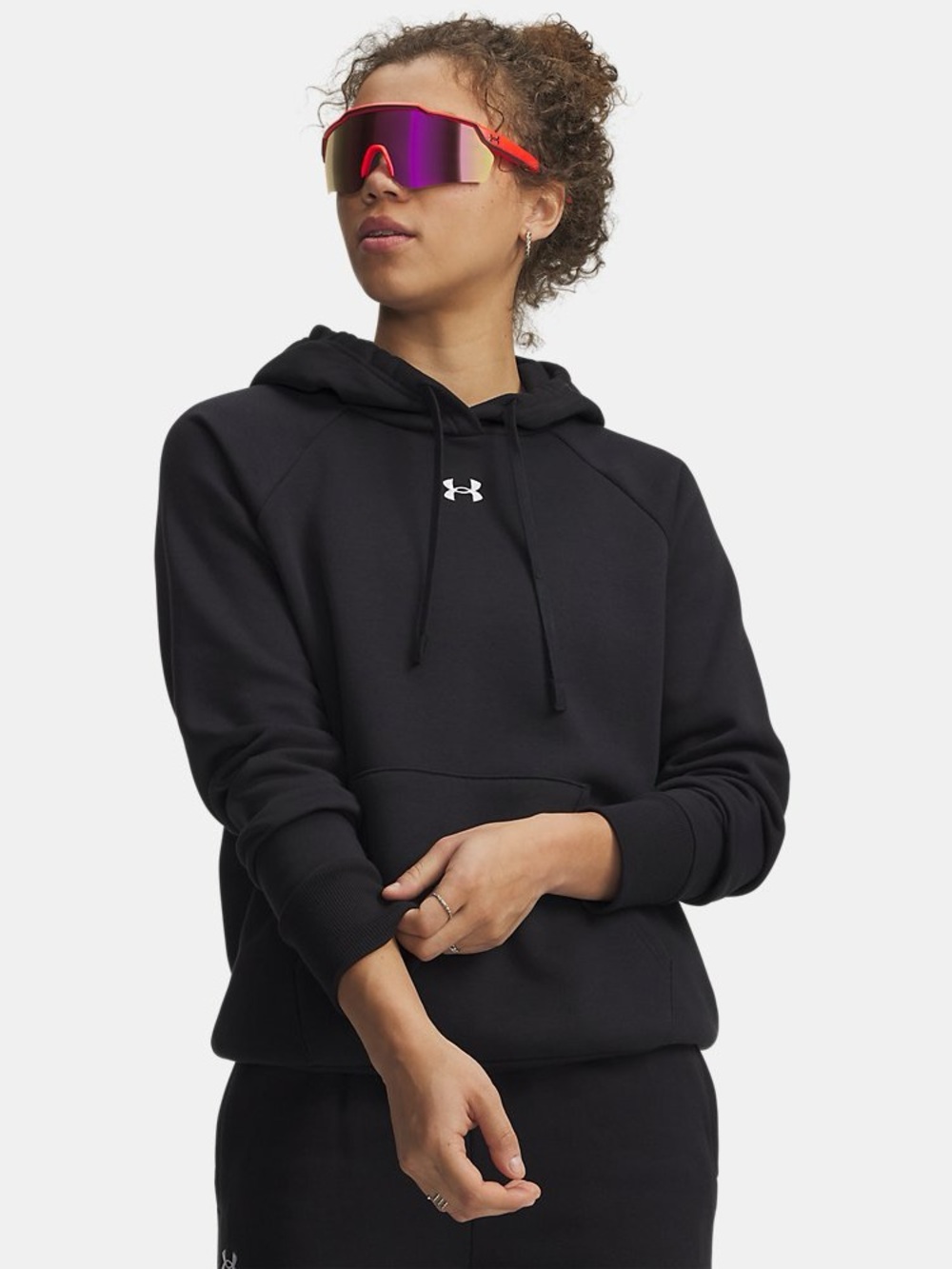 UA Rival Fleece Hoodie - Black - Women's XS